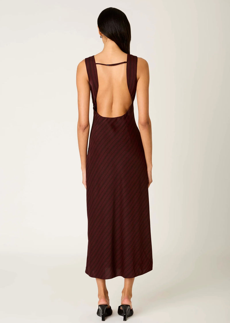 Fairfax Dress | Oxblood