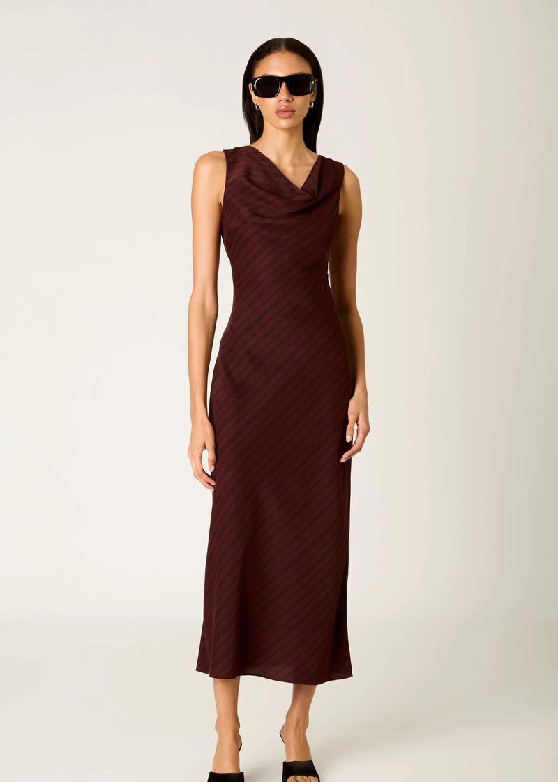 Fairfax Dress | Oxblood