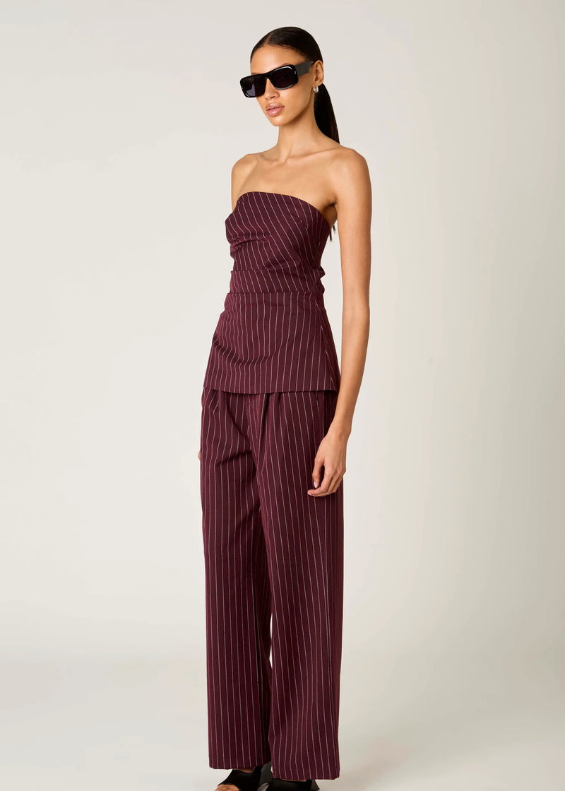 Lankershim Top | OXBLOOD