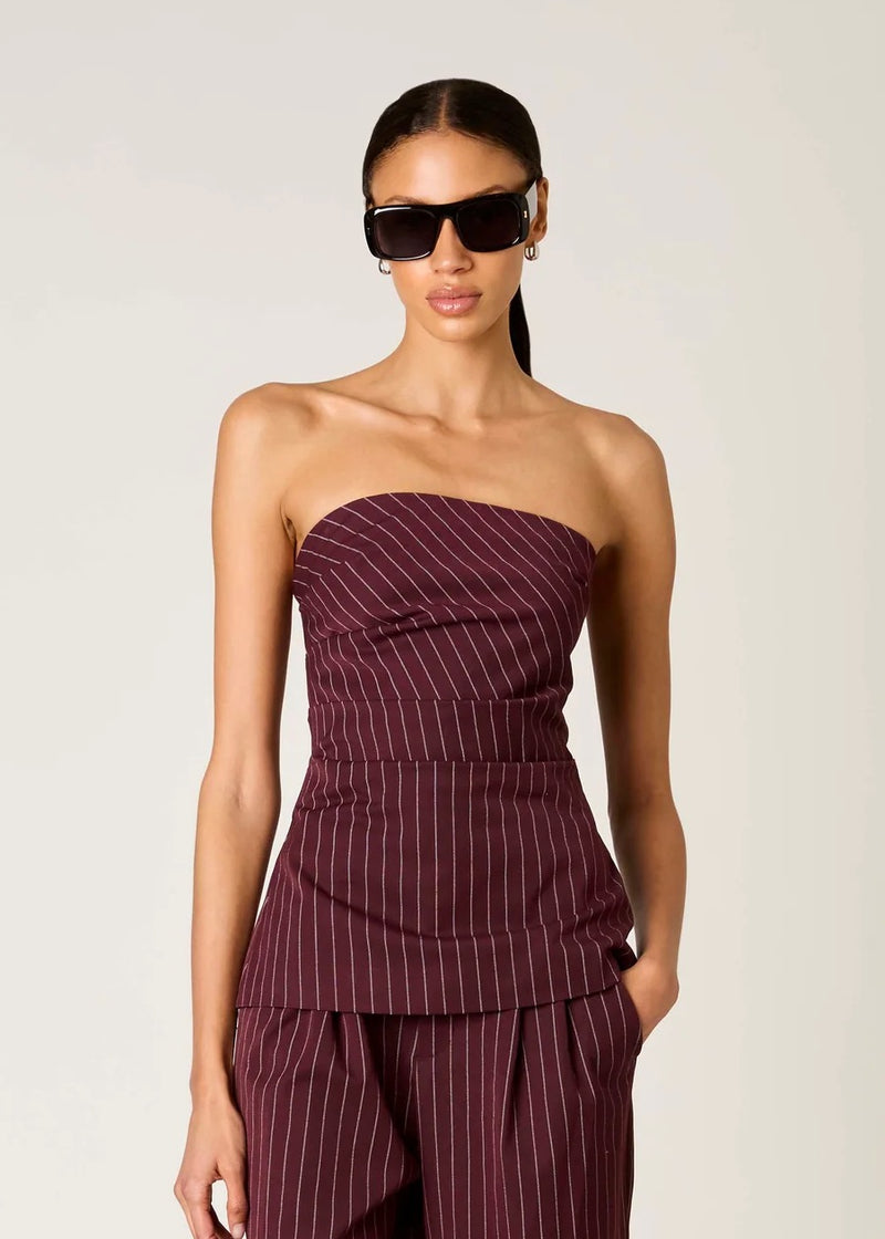 Lankershim Top | OXBLOOD