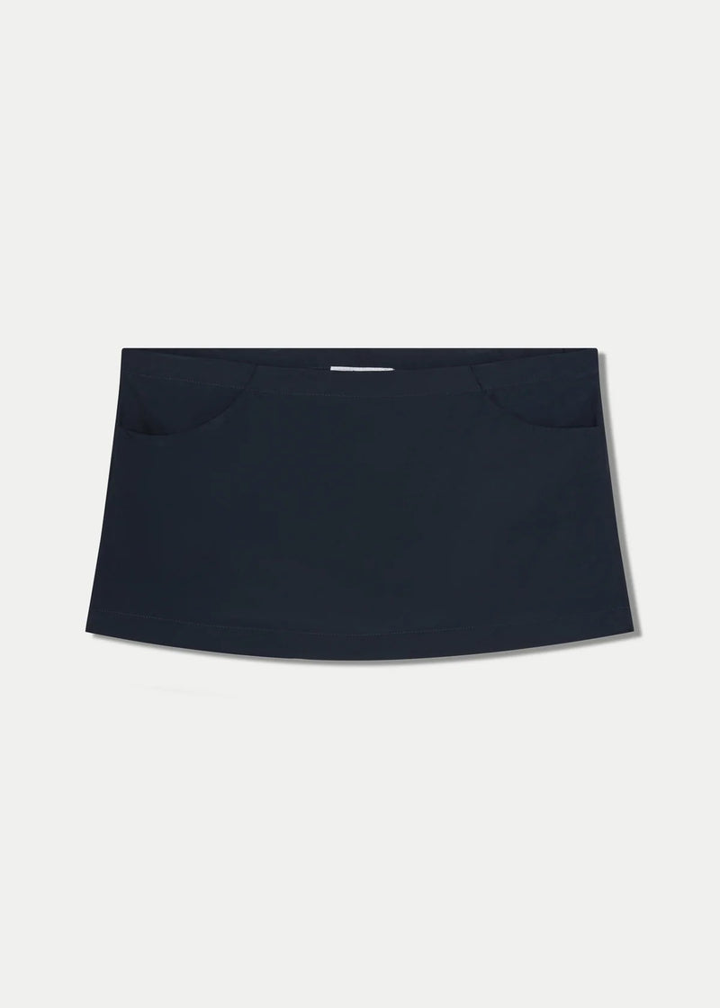 Nylon Pocket Skirt | Navy