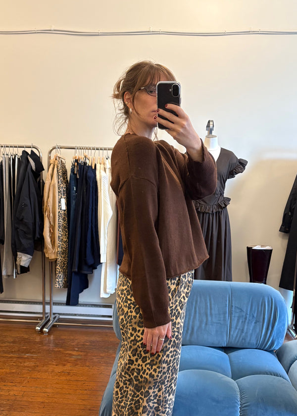 Amanda Sweater | Brown