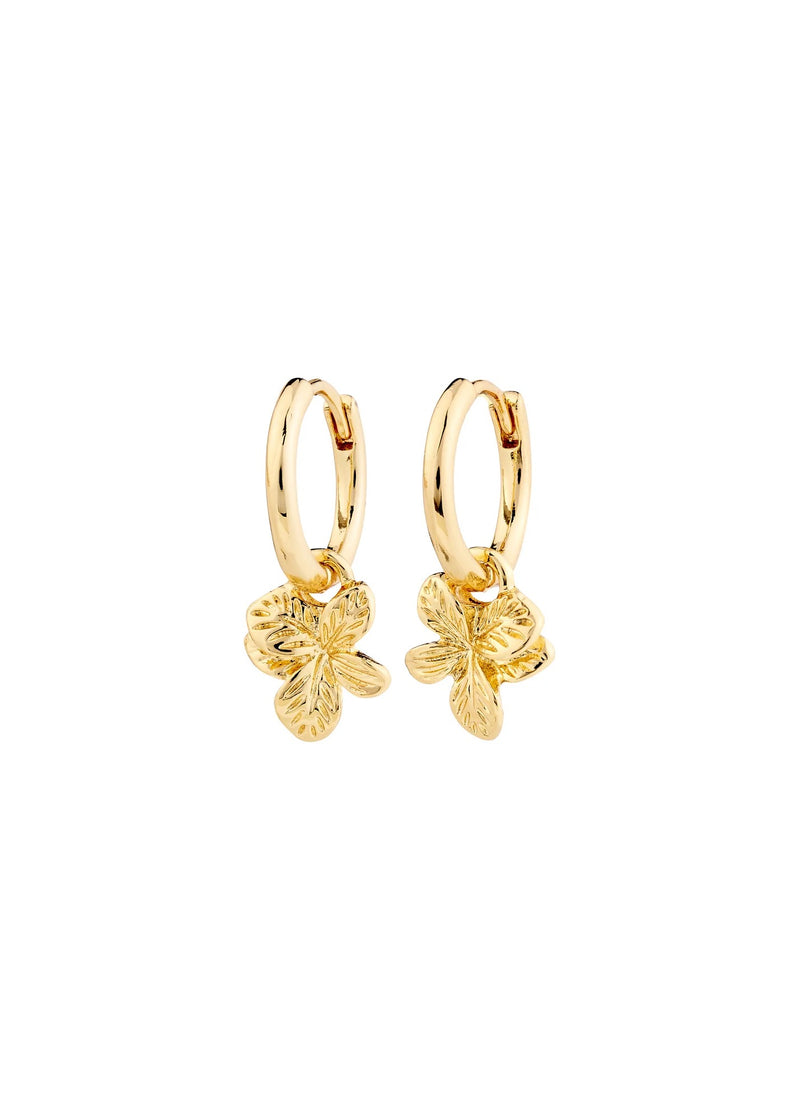 CHARMAINE Hoop Earrings | Gold-Plated