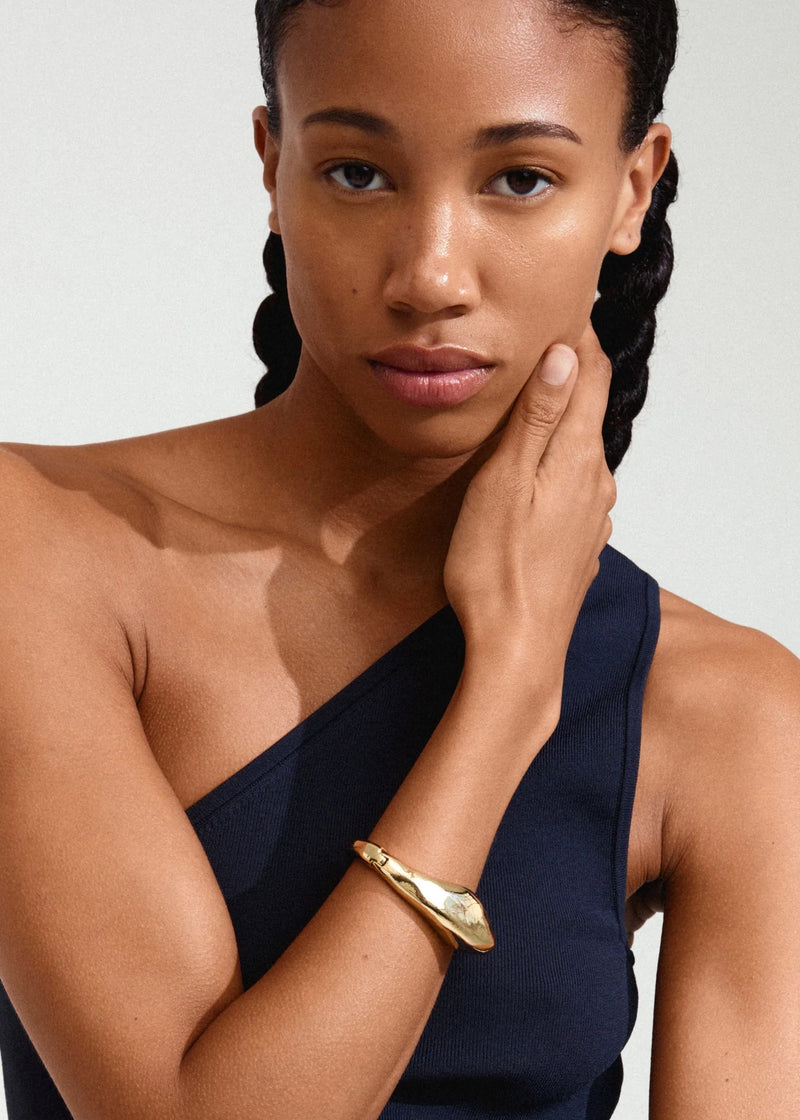 DUNE Bangle | Gold-Plated