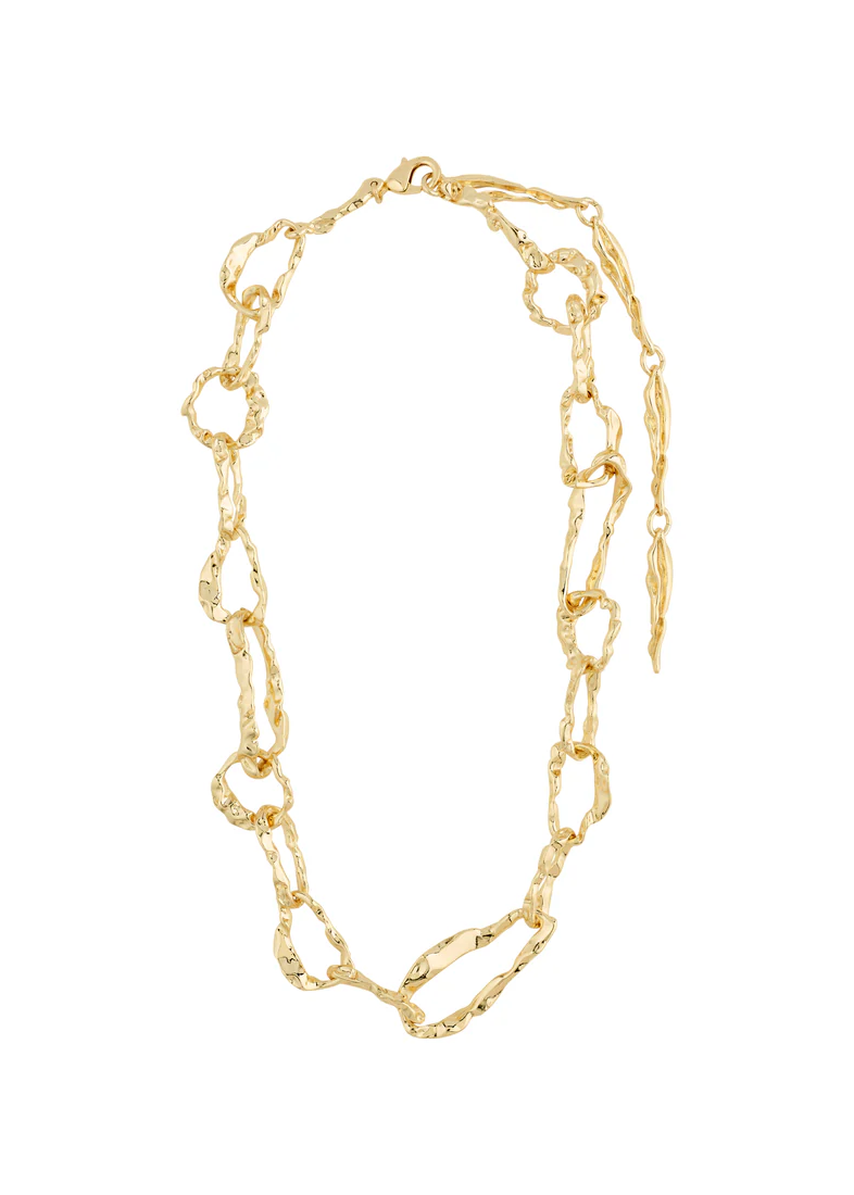 BELIEVE Organic Chain Necklace | Gold-Plated