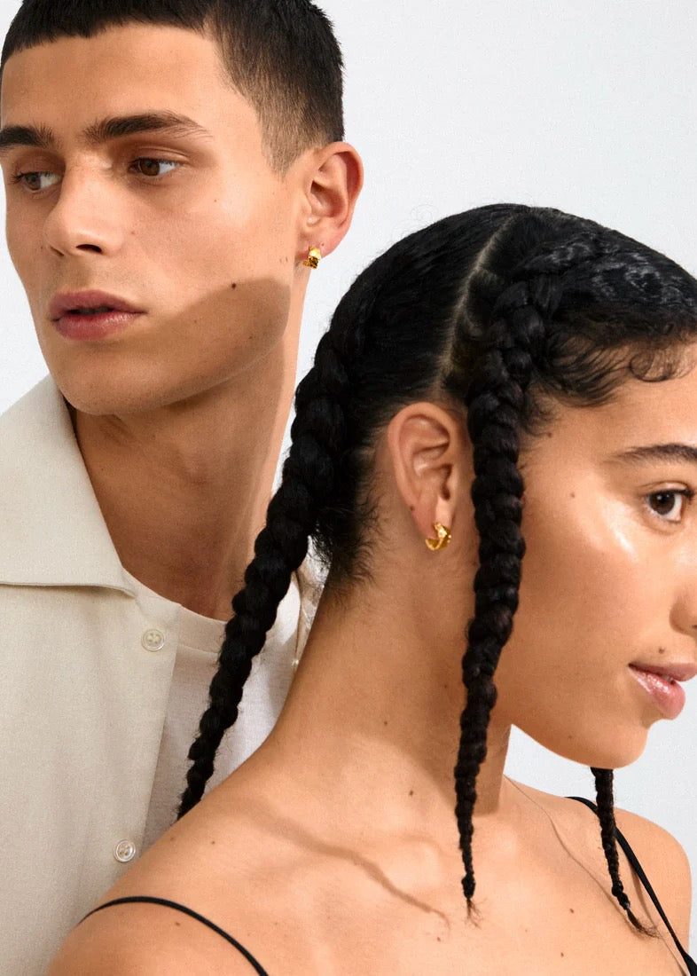 INSTANT Mini Hoop Earrings | Gold-Plated