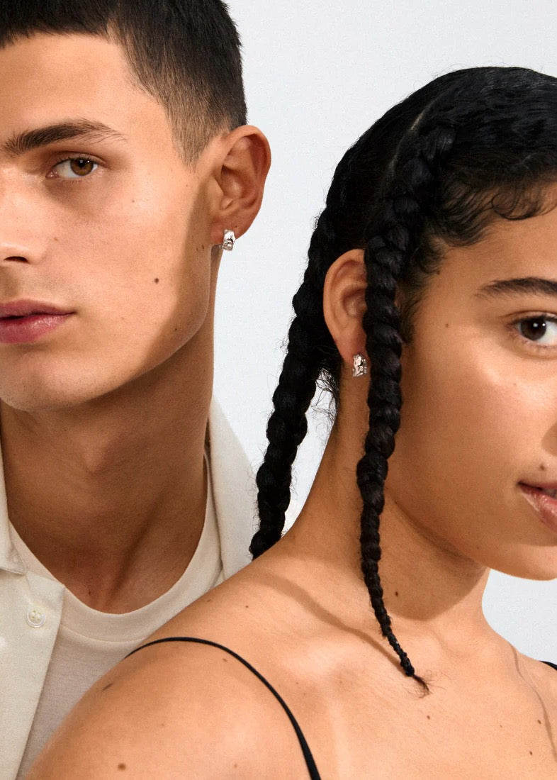 INSTANT Mini Hoop Earrings | Silver-Plated
