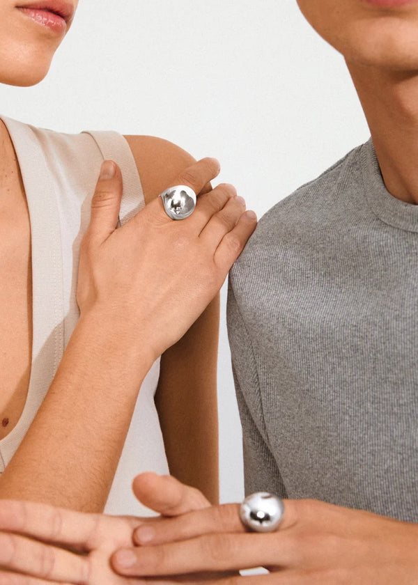 Jameson Adjustable Ring | Silver-Plated