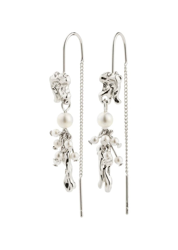 MILO Chain Earrings | Silver-Plated