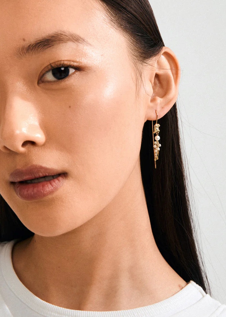 MILO Chain Earrings | Gold-Plated