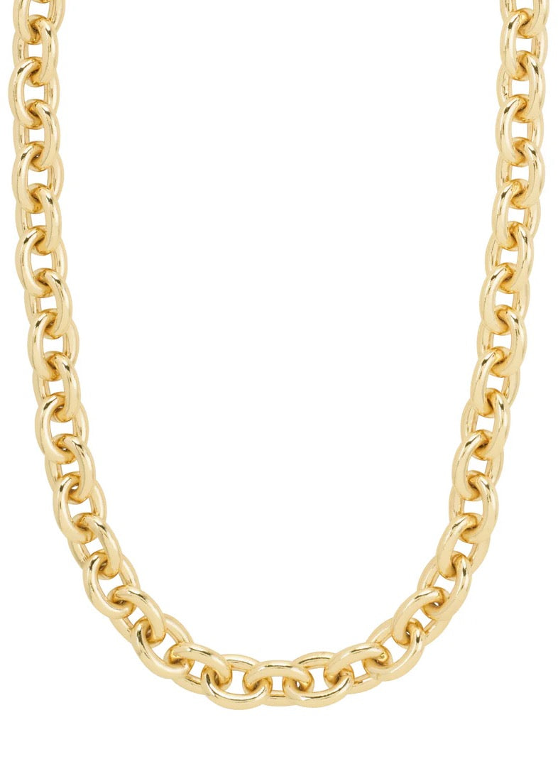 PHASE Chain Necklace | Gold-Plated