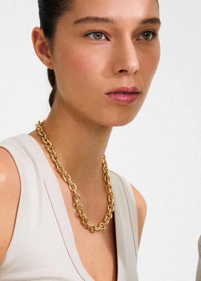 PHASE Chain Necklace | Gold-Plated