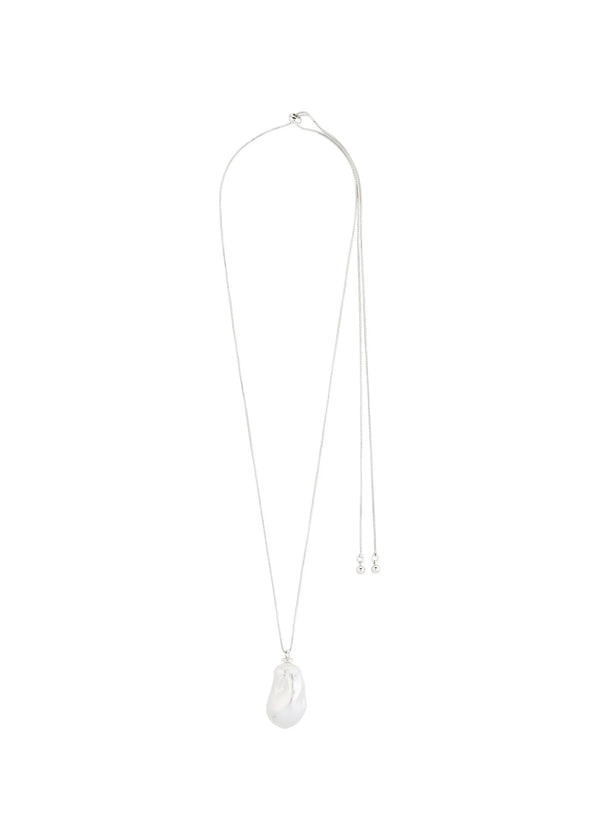 SKY Pearl Necklace | Silver-Plated