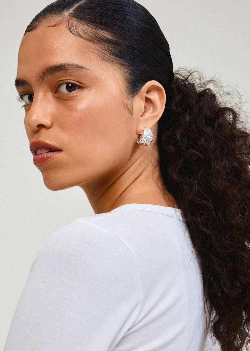 ECLIPSE Hoops | Silver-Plated