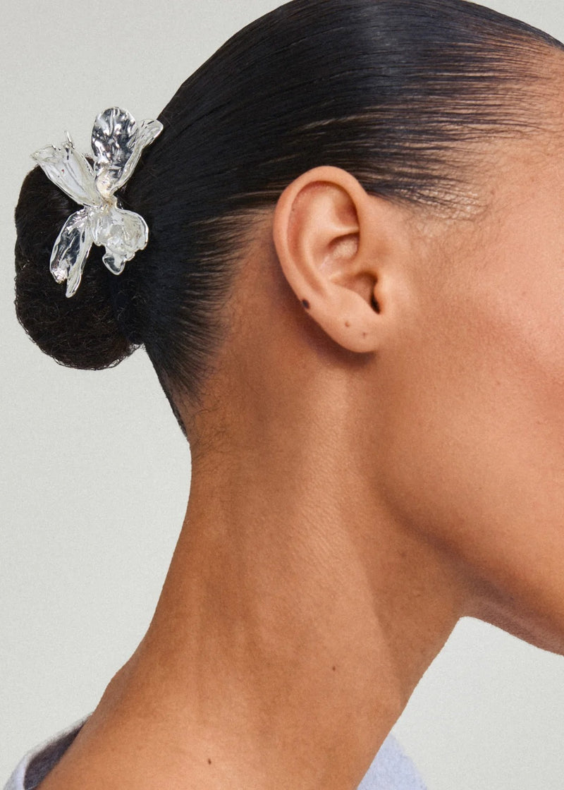 DREAM Floral Hair Accessory | Silver-Plated