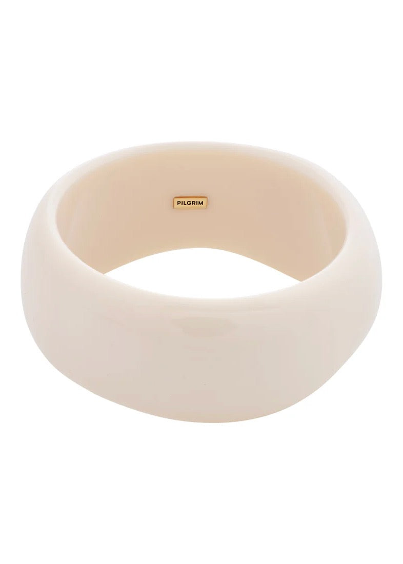 AASE Acrylic Maxi Bangle | Beige