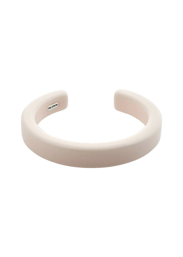 ECLIPSE Acrylic Bangle | Beige