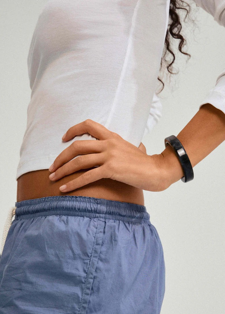 ECLIPSE Acrylic Bangle | Grey