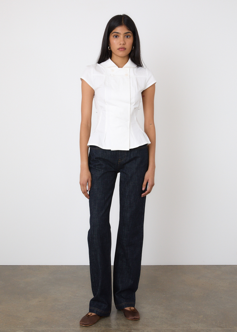 Missy Blouse | Porcelaine