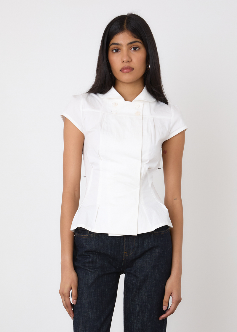 Missy Blouse | Porcelaine