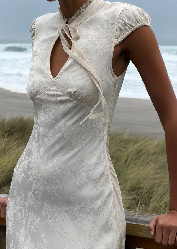 satin a line wedding dress Cocomelody Sweetheart Sleeveless A-Line Wedding Dress Cocomelody CW3124, 35 Days / Ivory / Custom Size