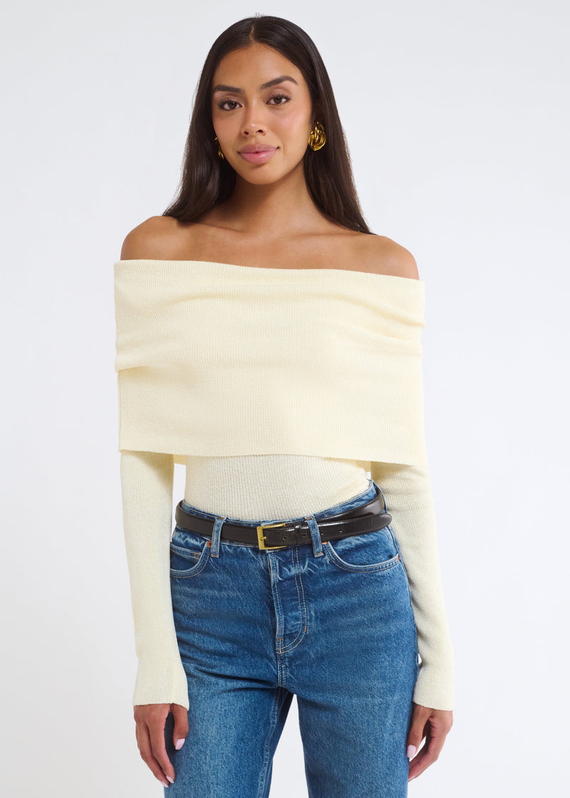 Winona Off The Shoulder Knit Top