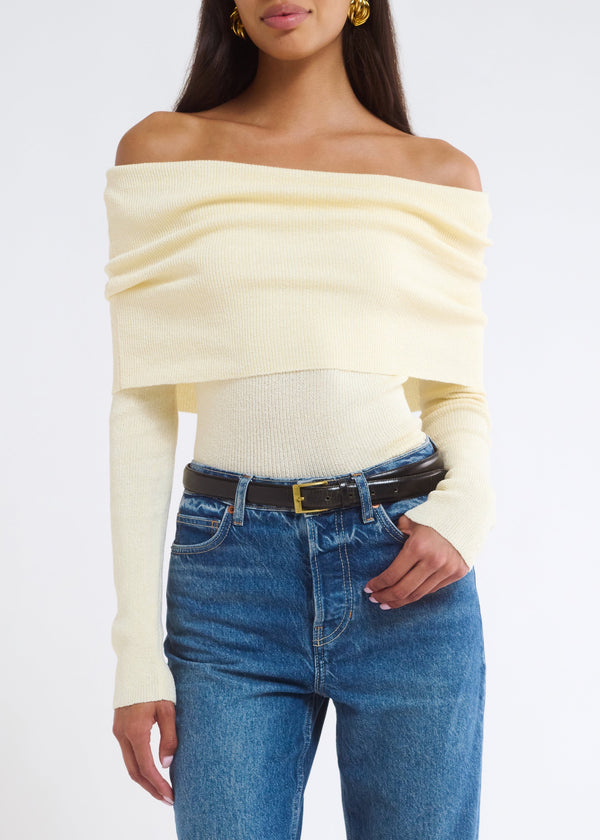 Winona Off The Shoulder Knit Top