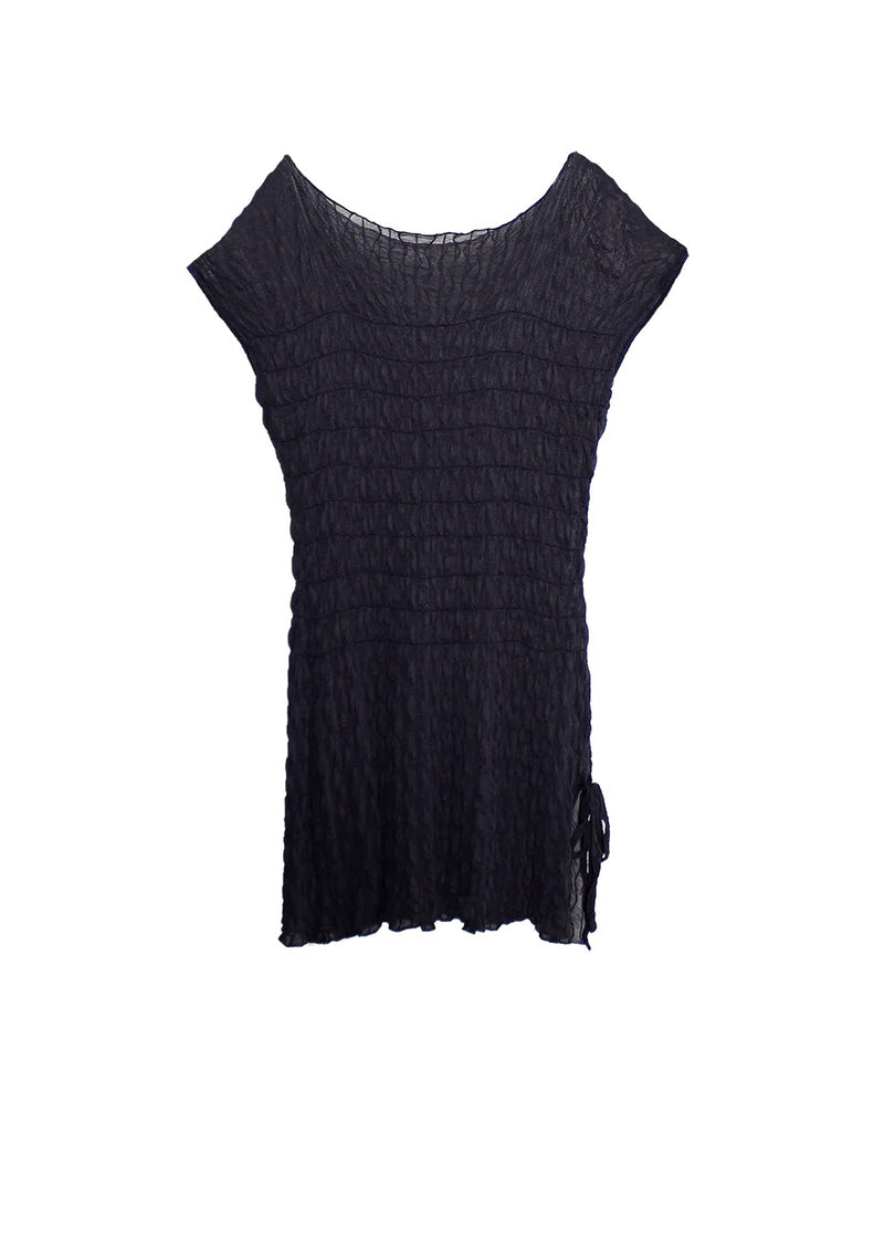 Ruched Ross Mini Dress | Charcoal