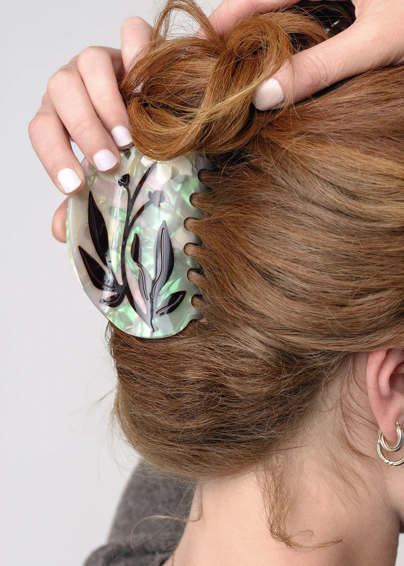 Bryony Floral XL Hair Claw