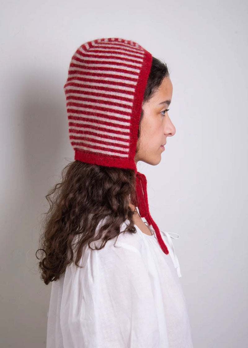 Wooly Bonnet | Licorice Stripe