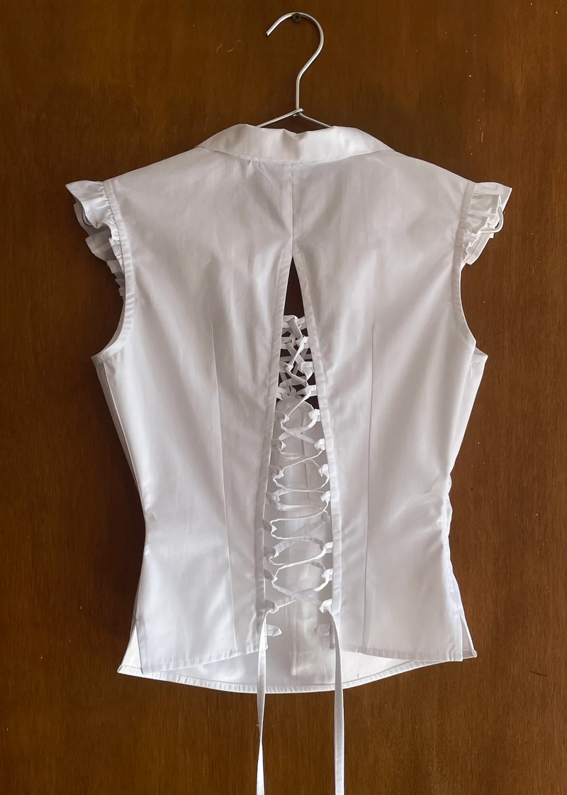 Snow Angel Star Top | White