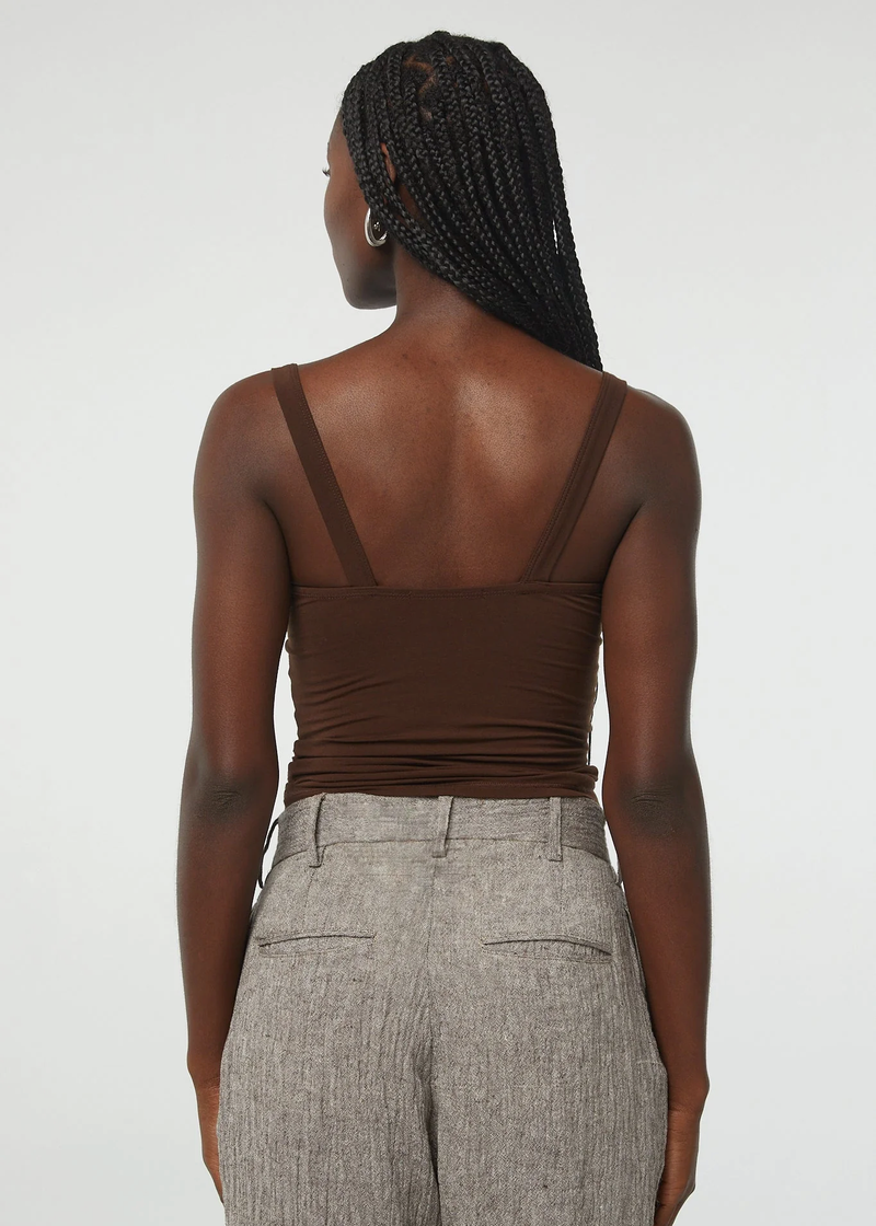 Josephine Tank Top | Chocolate