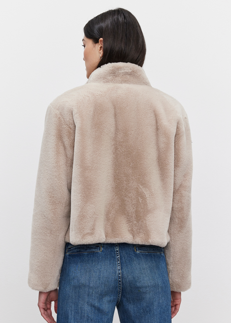 Faux fur jacket canada best sale