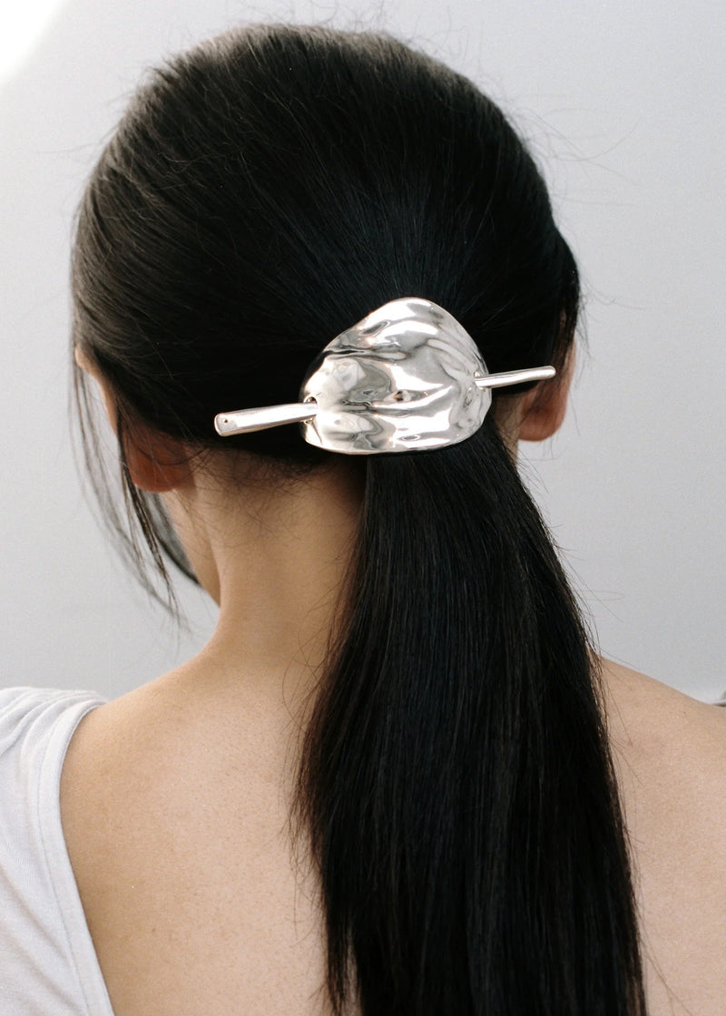 Bean French Pin | Silver