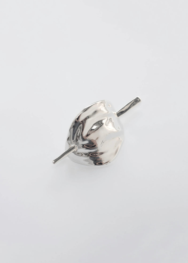 Bean French Pin | Silver