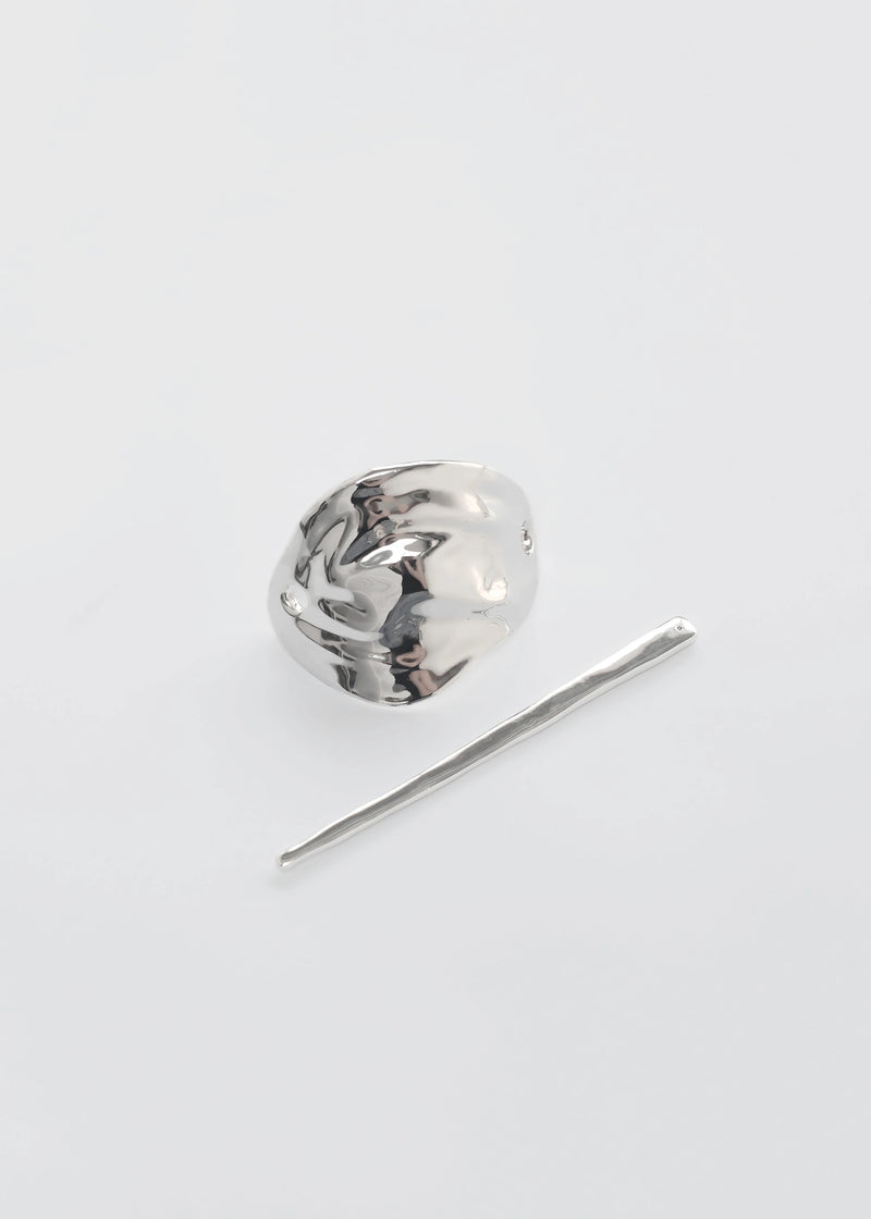 Bean French Pin | Silver
