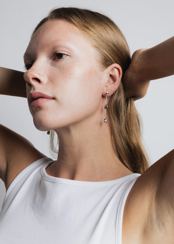Felipa Earrings | Silver