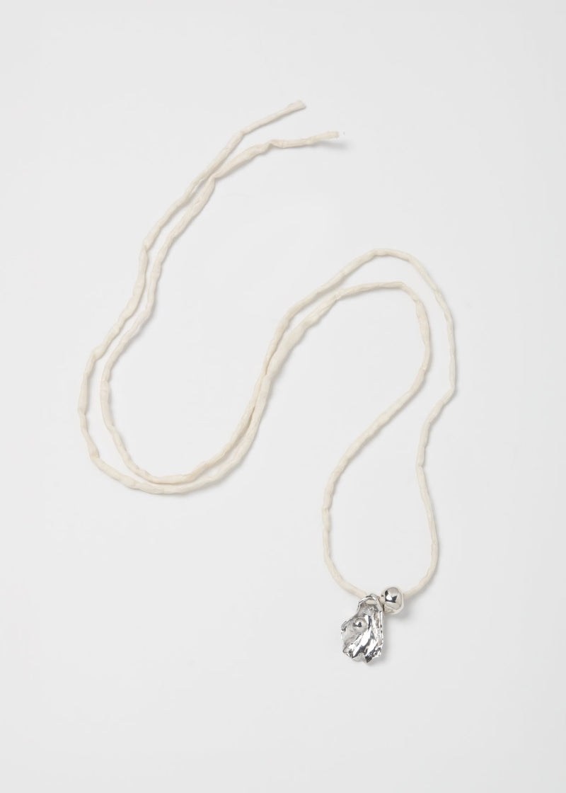 Maya Necklace | Cream Cord