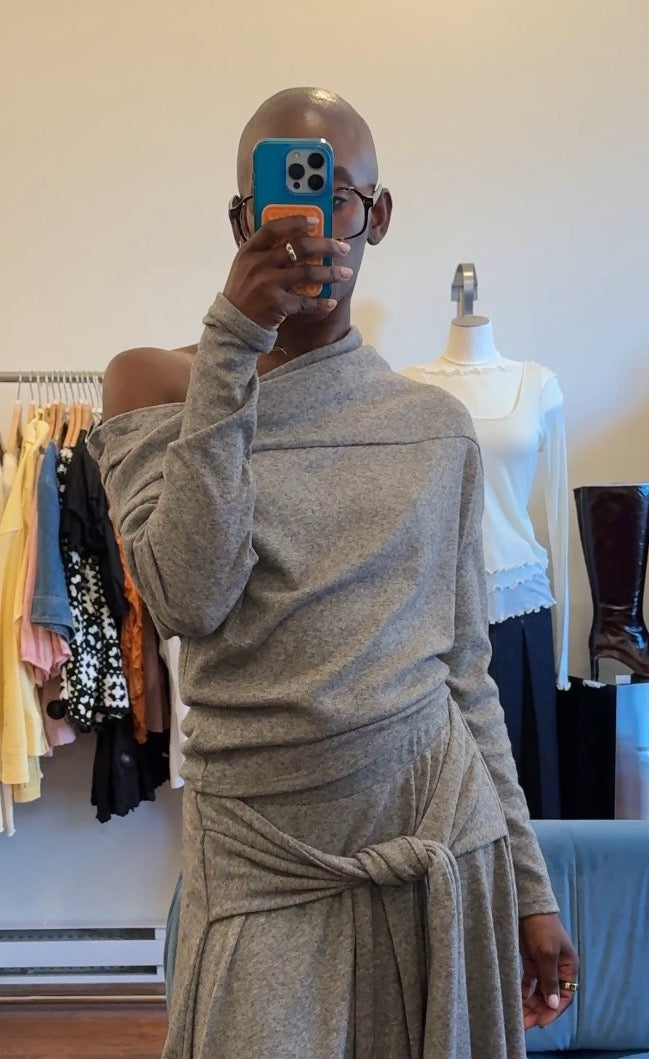 Assymetrical Long Sleeve Top