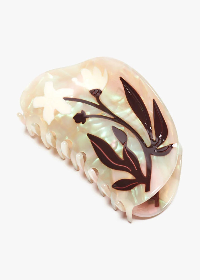 Bryony Floral XL Hair Claw