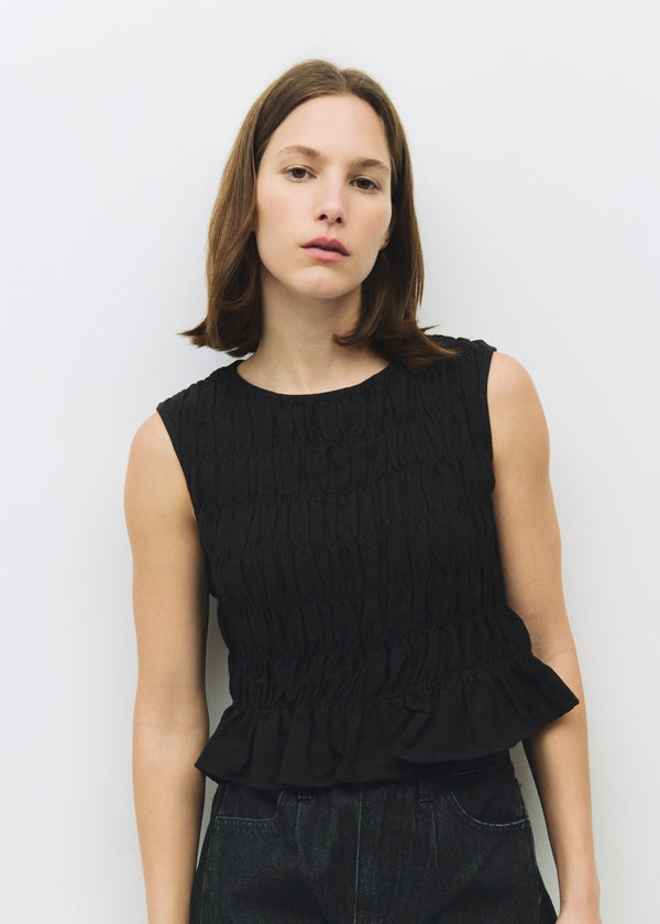 Florencia Smocked Tank