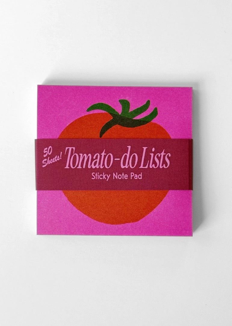 Tomato-do List Sticky Notes