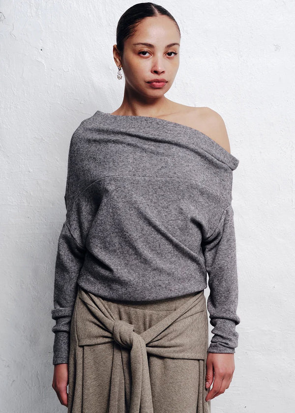 Assymetrical Long Sleeve Top