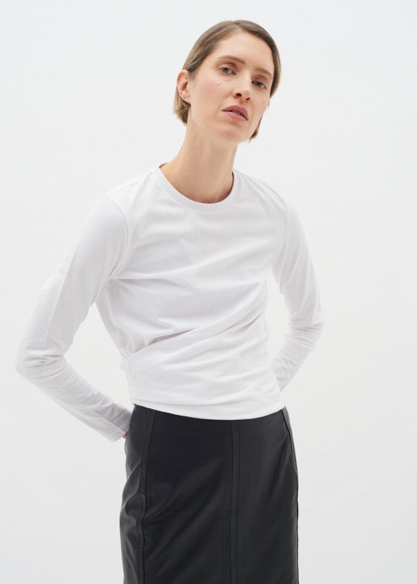 Colleen Gathered Tee