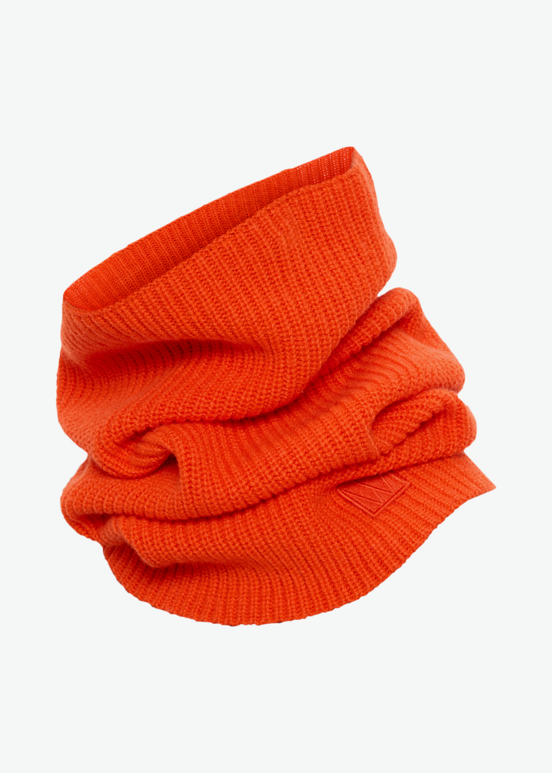 Jaxy Neck Warmer Scarf | Deep Orange