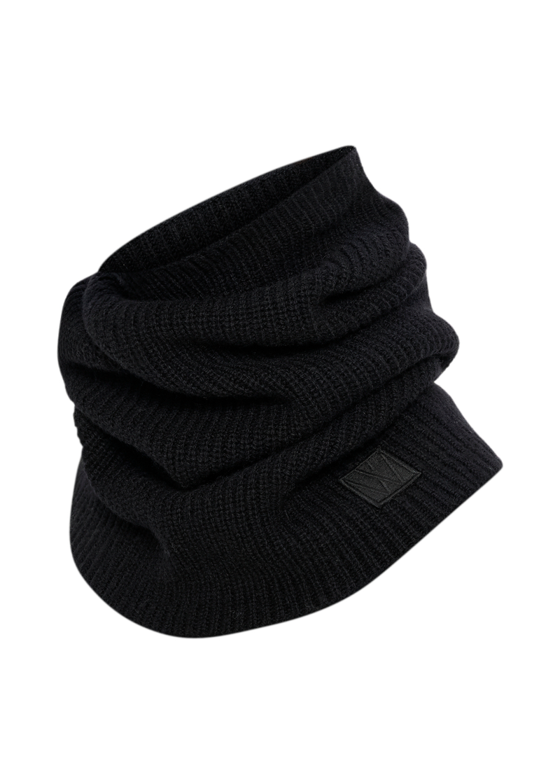 Jaxy Neck Warmer Scarf | Black