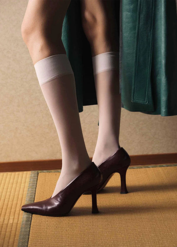 2-Pack Elin Premium Knee-Highs | Light Grey