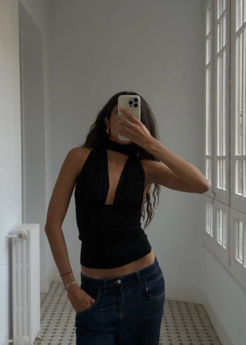 Isabela Top | Black