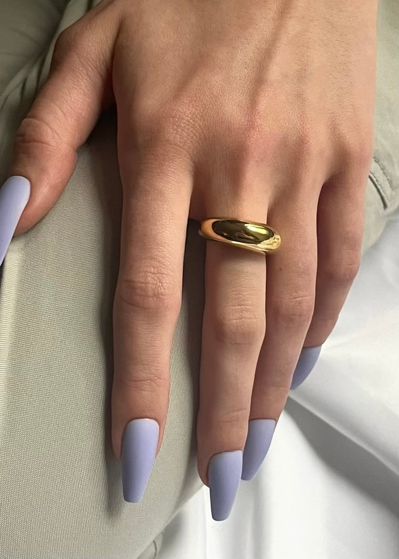 Over the Moon Dome Ring